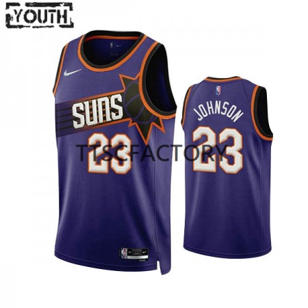 Kinder NBA Phoenix Suns Trikot Cameron Johnson 23 Nike 2022-23 Icon Edition Lila Swingman
